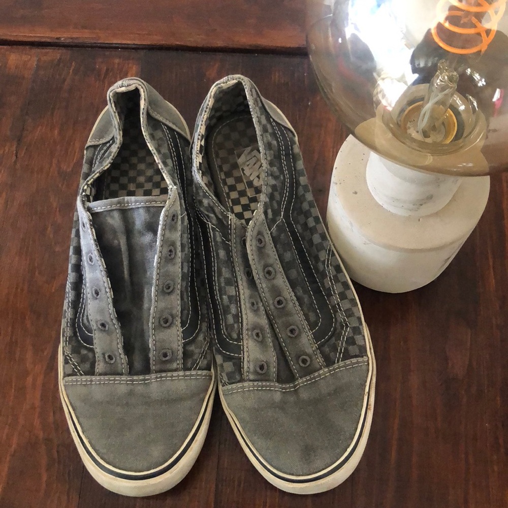Classic checkered vans